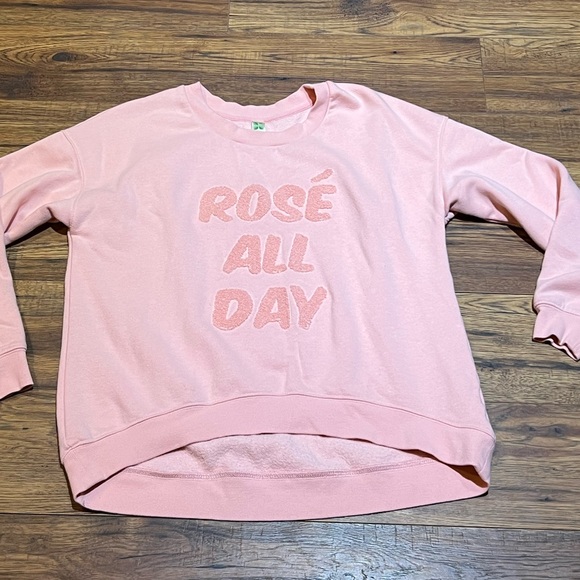 Rose All Day Sweater Size Medium - Picture 1 of 8
